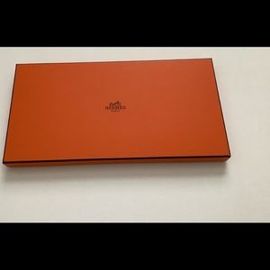 Hermes empty box for shawl/ scarf